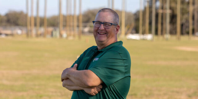 LSSC's Steve Macholz poses for a photo at their Sumterville campus
