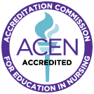 Logo for Accreditation Commission for Education in Nursing also known as ACEN