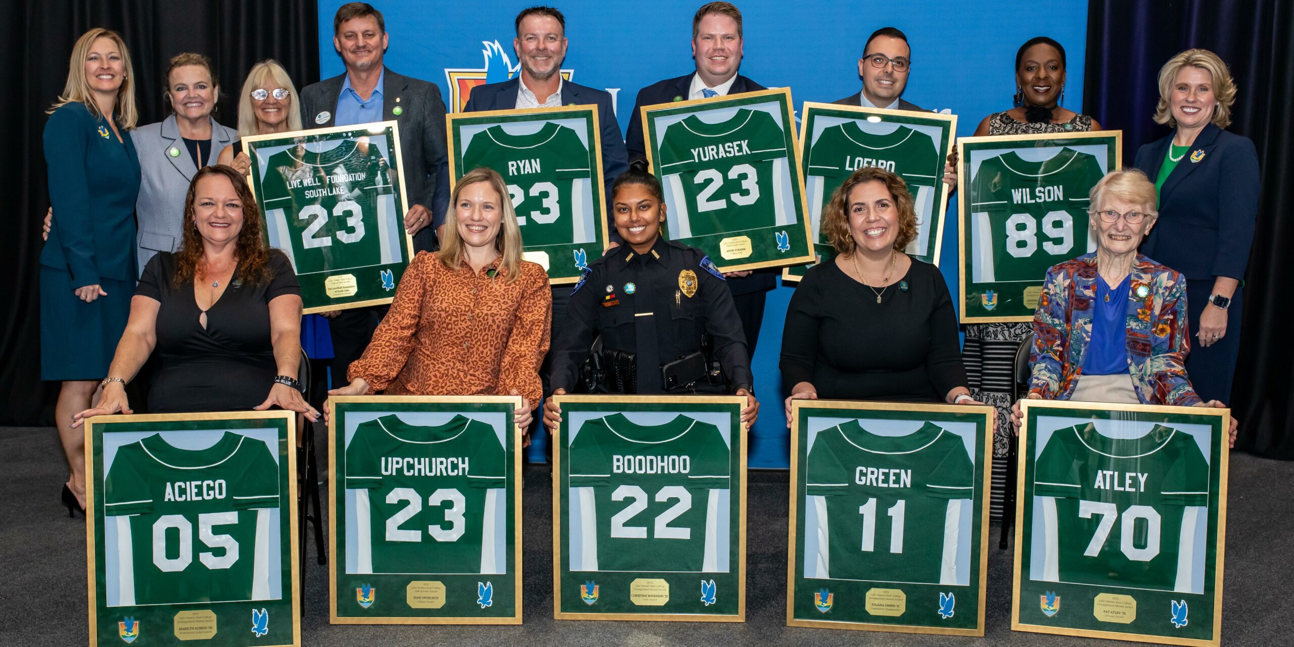 Lake-Sumter State College celebrates 2023 Distinguished Alumni & Hall of Fame Award Recipients