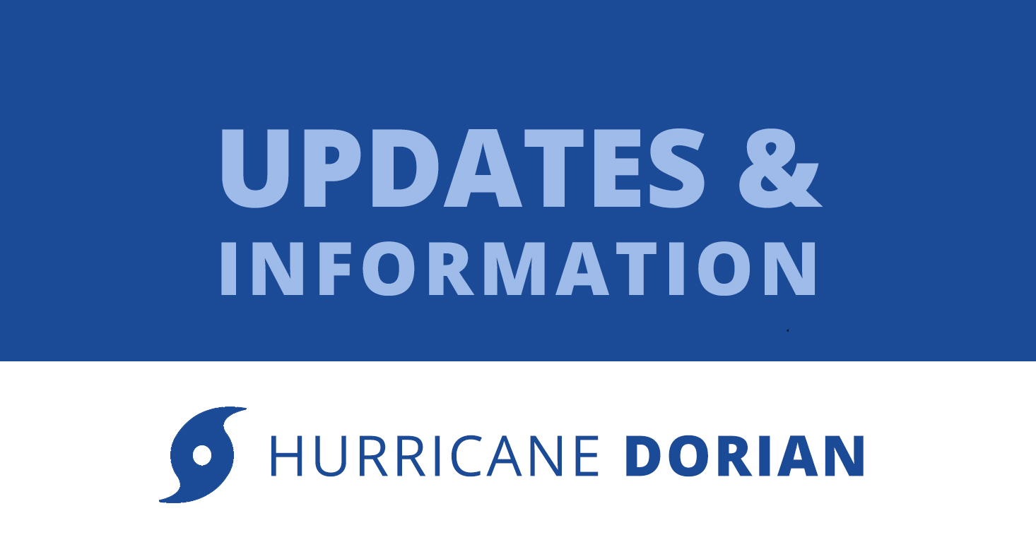 LSSC monitoring and preparing for Hurricane Dorian