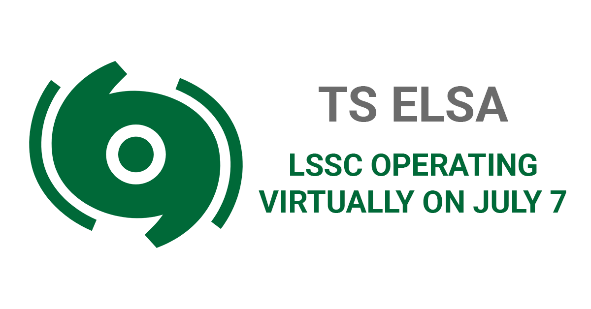 LSSC to operate virtually on July 7 due to TS Elsa