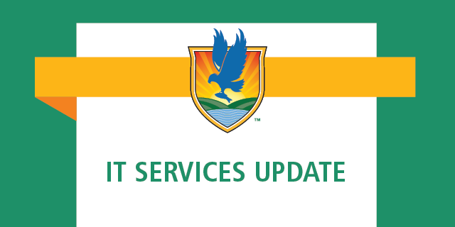 LSSC crest logo with words IT Services Update