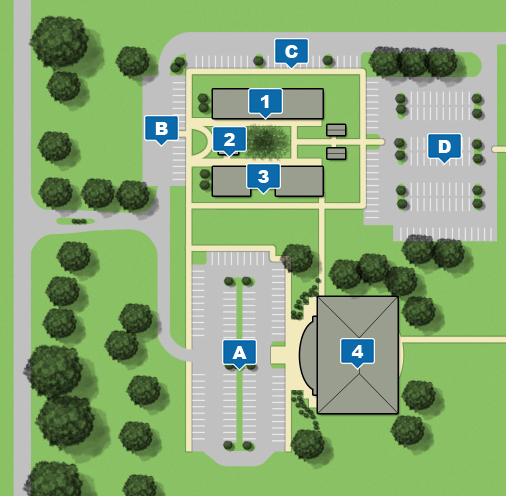 Campus map of Sumter Center