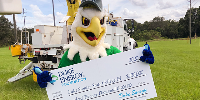 LSSC Foundation receives $120,000 grant from Duke Energy