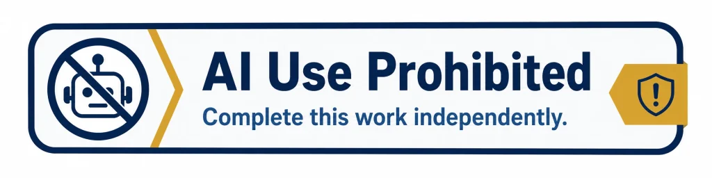 AI Use Prohibited