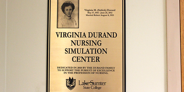 Media Advisory – LSSC to Dedicate Nursing Simulation Center in memory of Virginia Durand